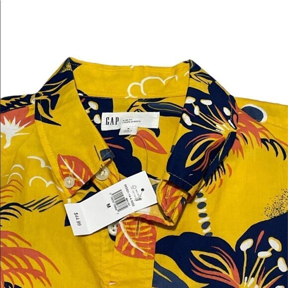 NWT GAP Floral Shirt - Picture 2 of 3